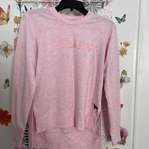 Black Dog pink long sleeve top  size XS